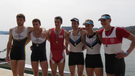 Aviron Grenoblois : 8 podiums aux Championnats de zone bateaux courts